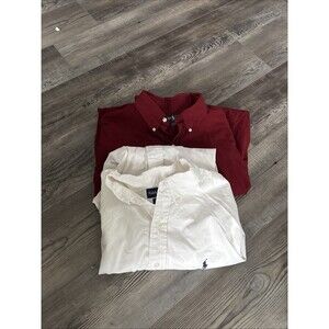 Ralph Lauren Men’s Long Sleeve Large Shirts Lot Of 2